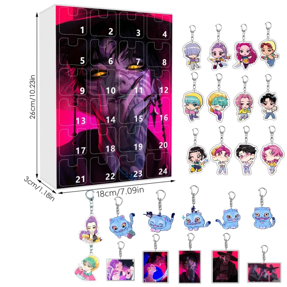 Calendrier de l'Avent K-Pop Demon Hunters