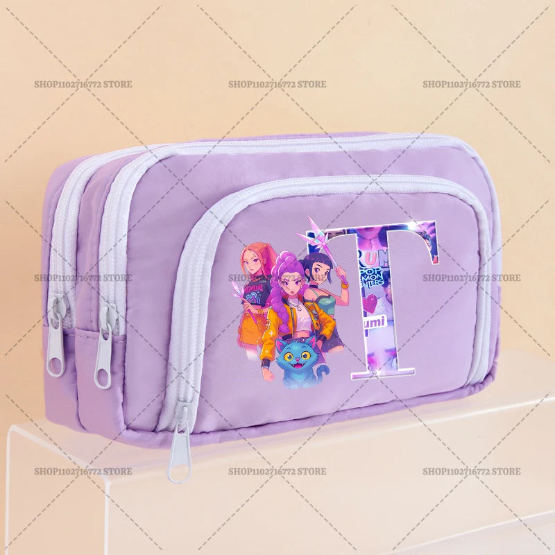 Trousse prémium K-Pop Demon Hunters 3 compartiments