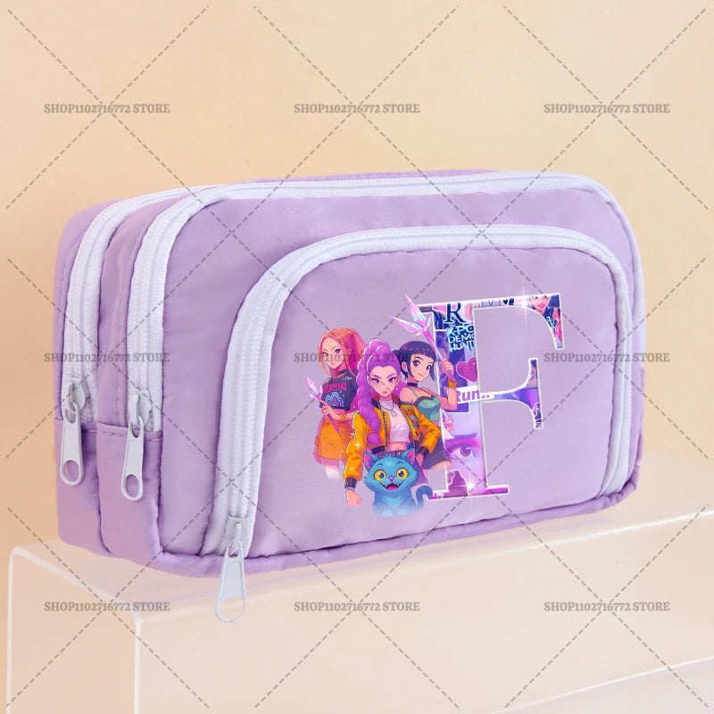 Trousse prémium K-Pop Demon Hunters 3 compartiments