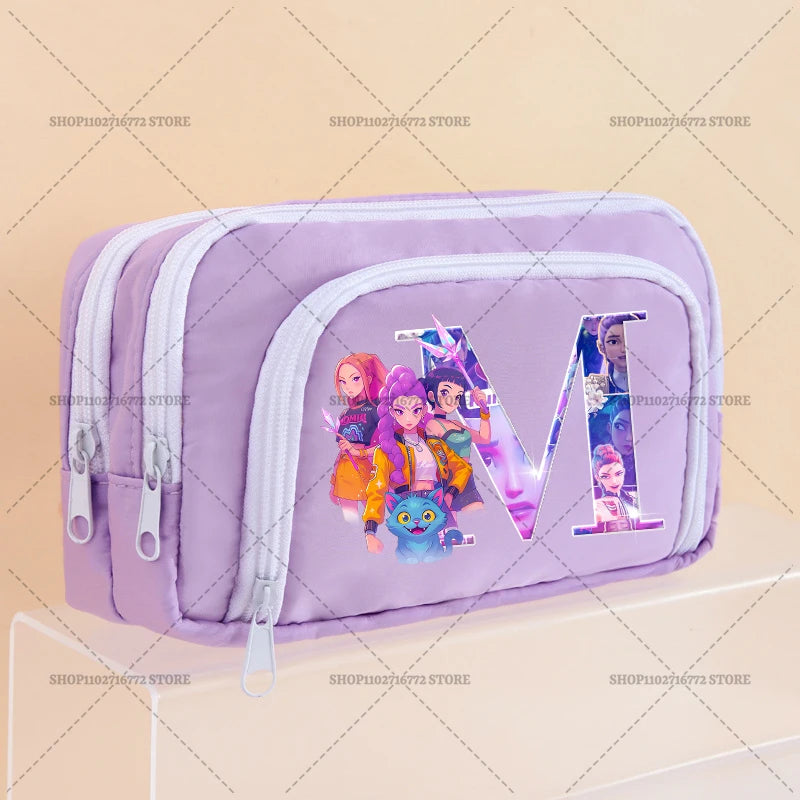 Trousse prémium K-Pop Demon Hunters 3 compartiments