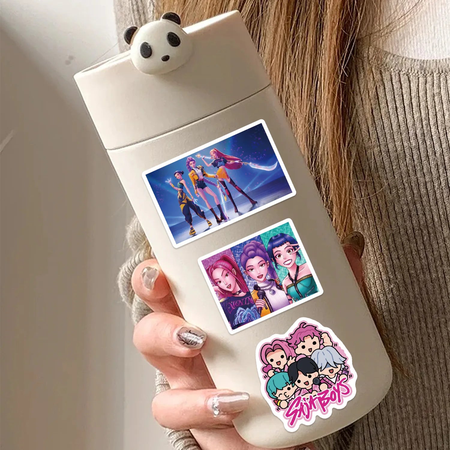 Pack 60 Stickers K-Pop Demon Hunters