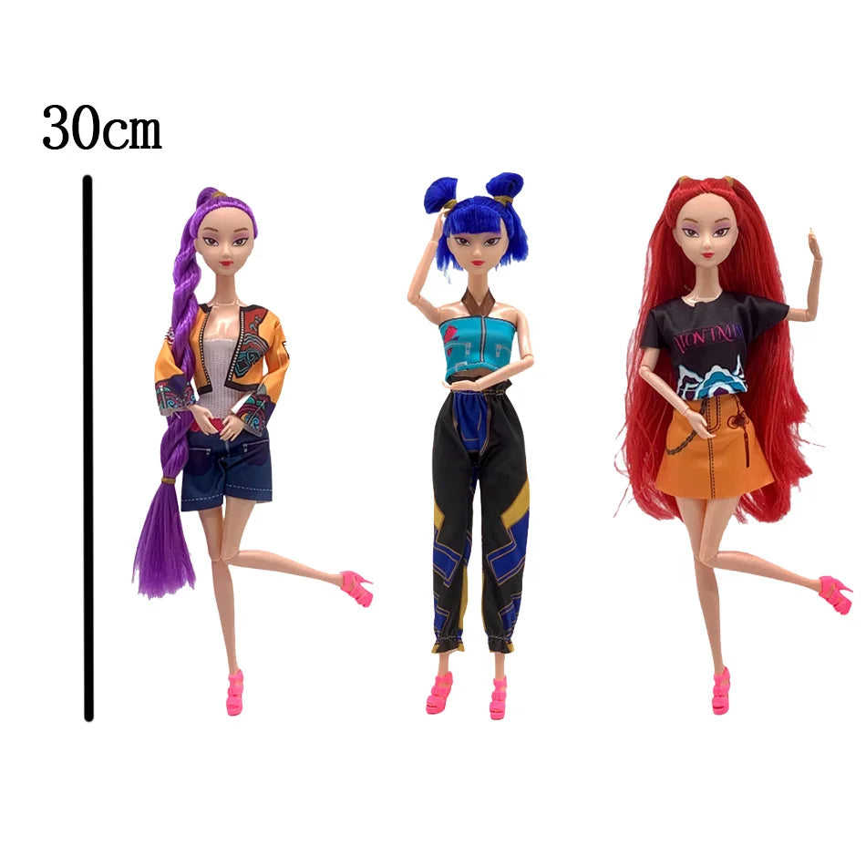 Figurine Poupée K-POP Demon Hunters (3 modèles)