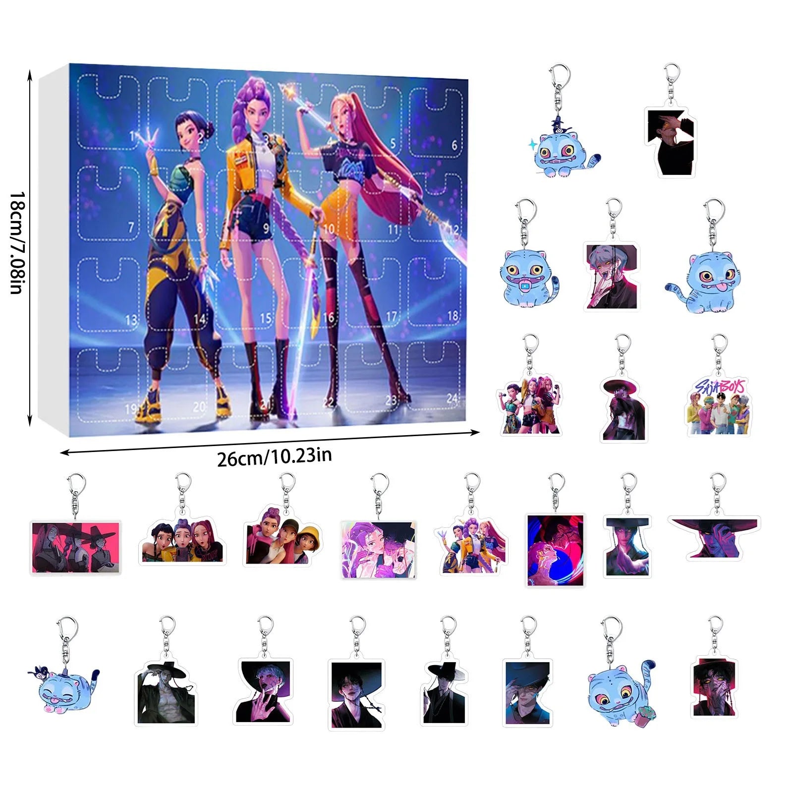 Calendrier de l'Avent K-Pop Demon Hunters