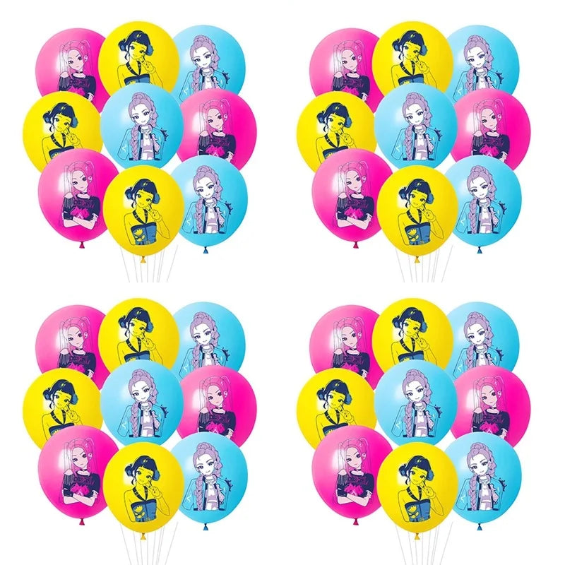 Packs Déco et Ballons d'Anniversaire K-Pop Demon Hunters