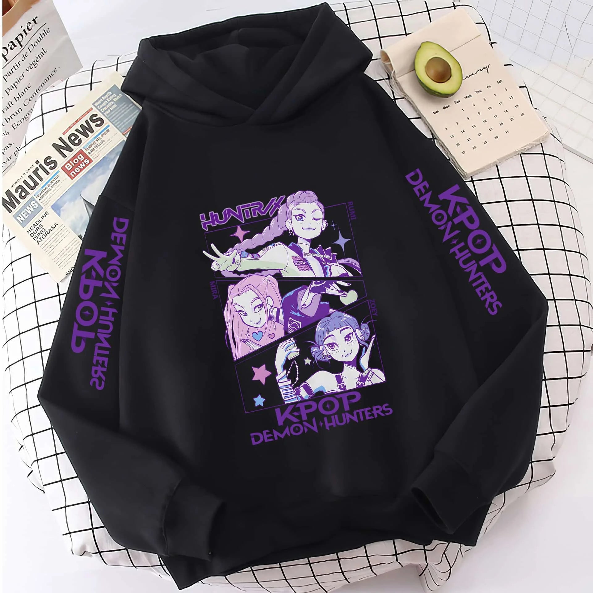 Sweat à capuche Ado K-pop Demon Hunters (différents modèles et couleurs disponibles)