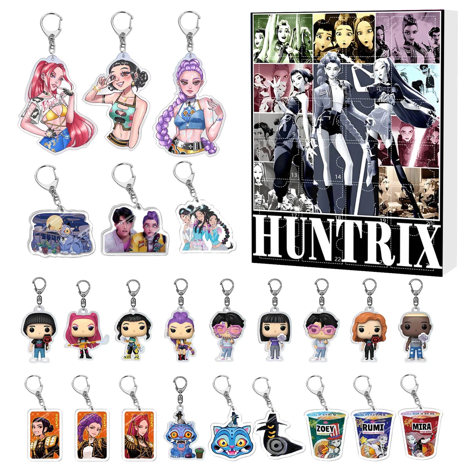 Calendrier de l'Avent K-Pop Demon Hunters