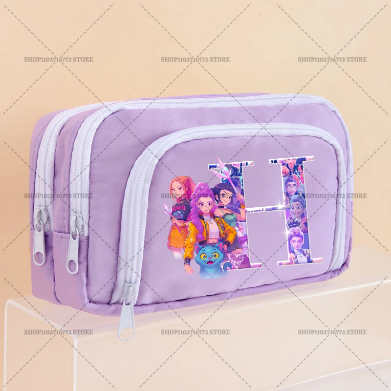 Trousse prémium K-Pop Demon Hunters 3 compartiments