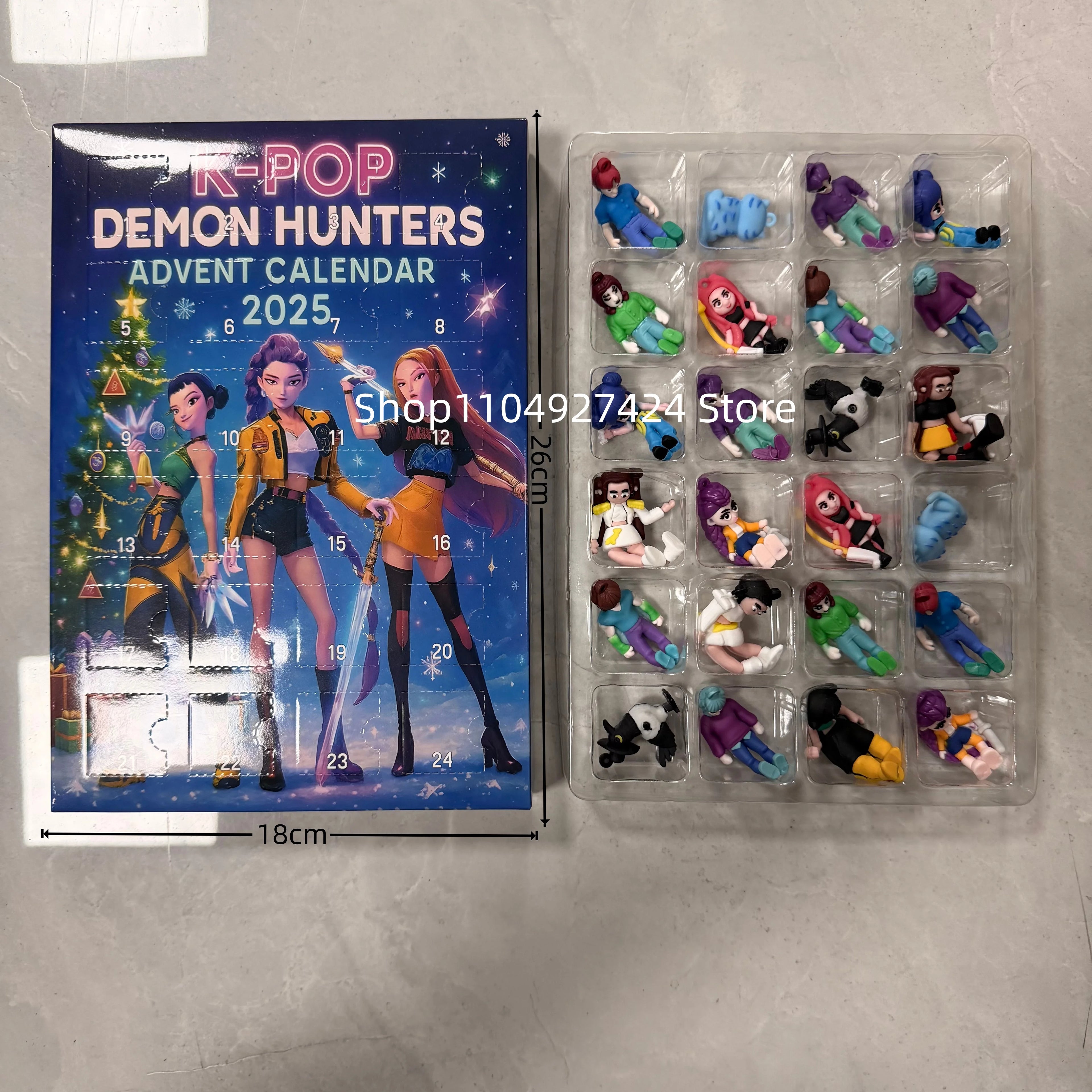 Calendrier de l'Avent K-Pop Demon Hunters