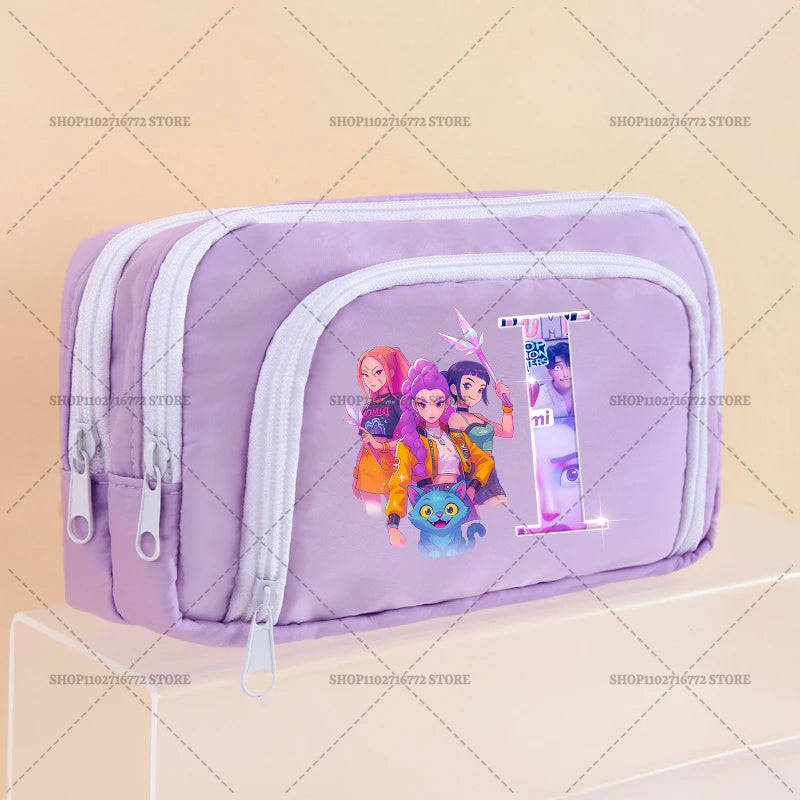 Trousse prémium K-Pop Demon Hunters 3 compartiments