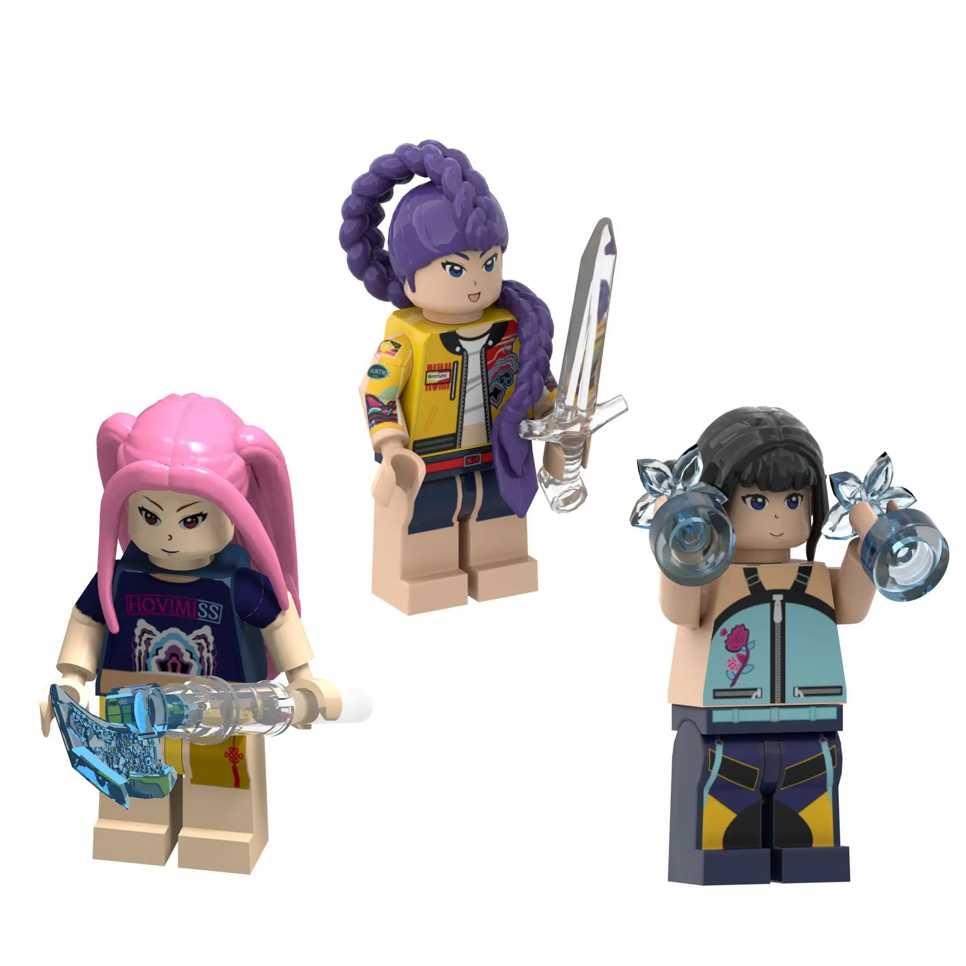 Figurines LEGO K-Pop Demon Hunters (de 1 à 8 pièces)