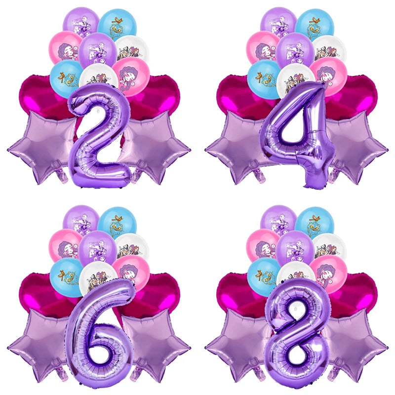 Packs Déco et Ballons d'Anniversaire K-Pop Demon Hunters