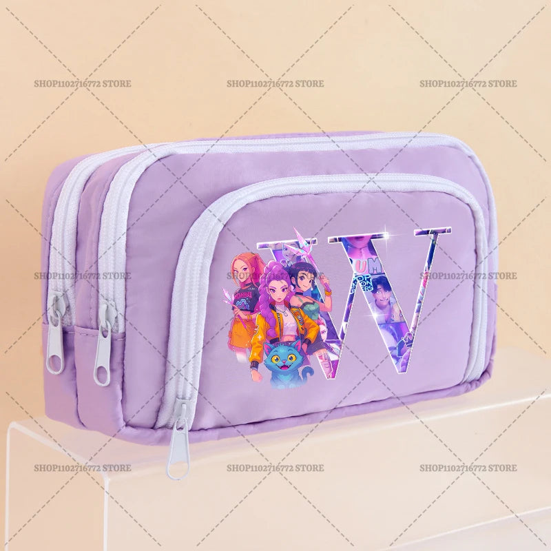 Trousse prémium K-Pop Demon Hunters 3 compartiments