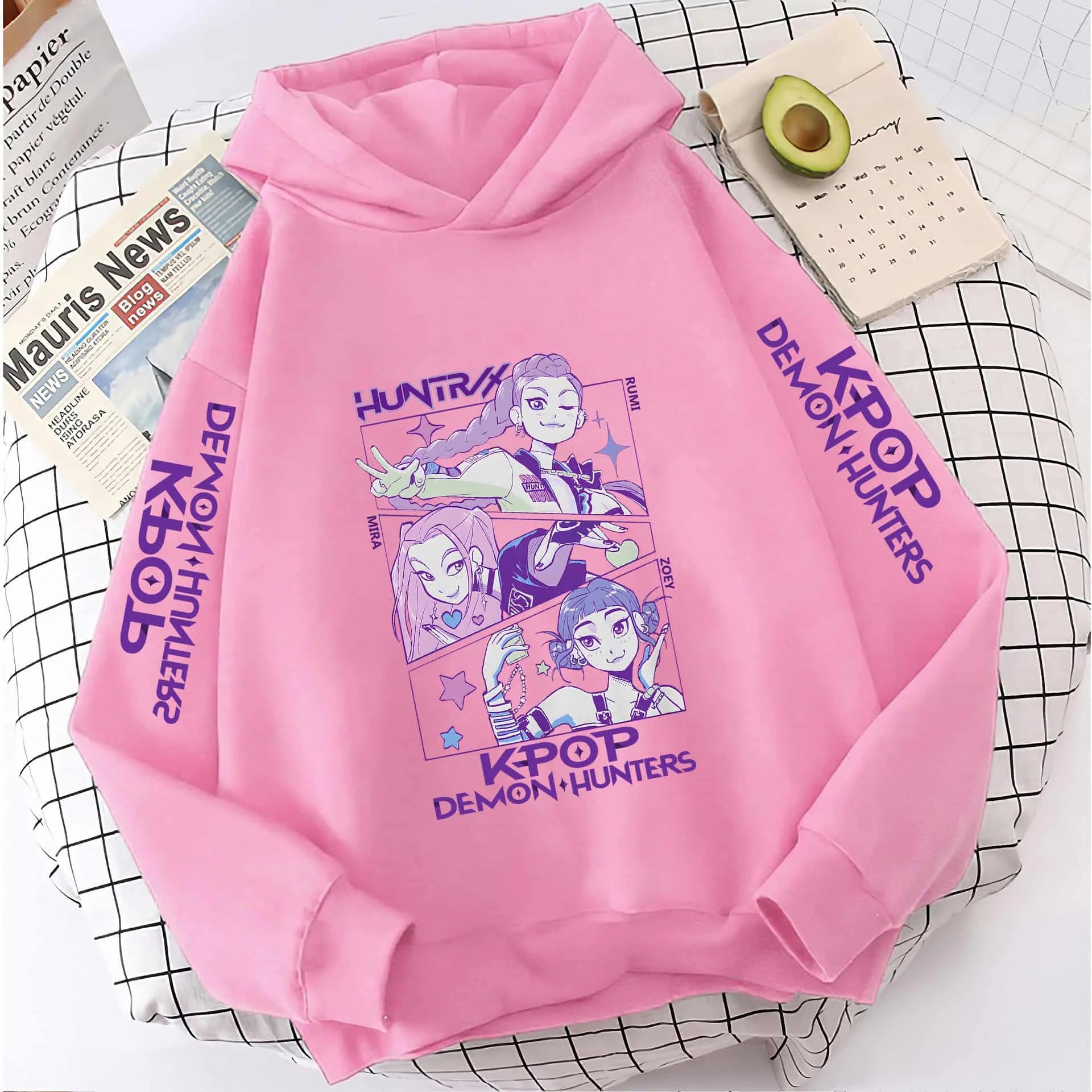 Sweat à capuche Ado K-pop Demon Hunters (différents modèles et couleurs disponibles)
