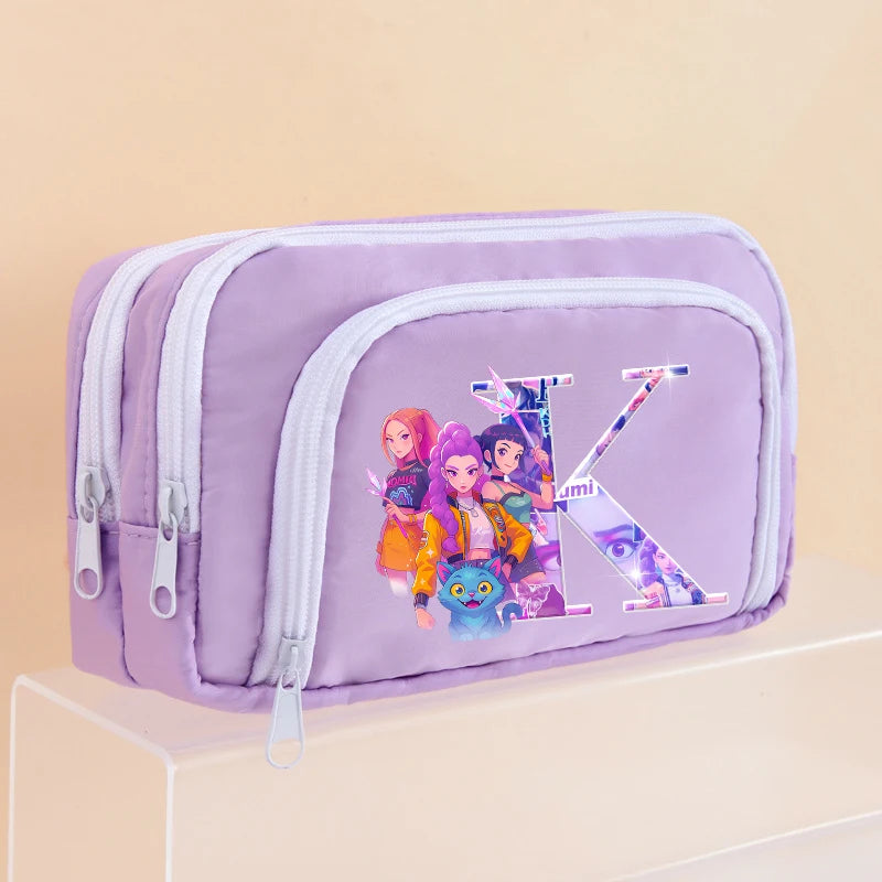 Trousse prémium K-Pop Demon Hunters 3 compartiments