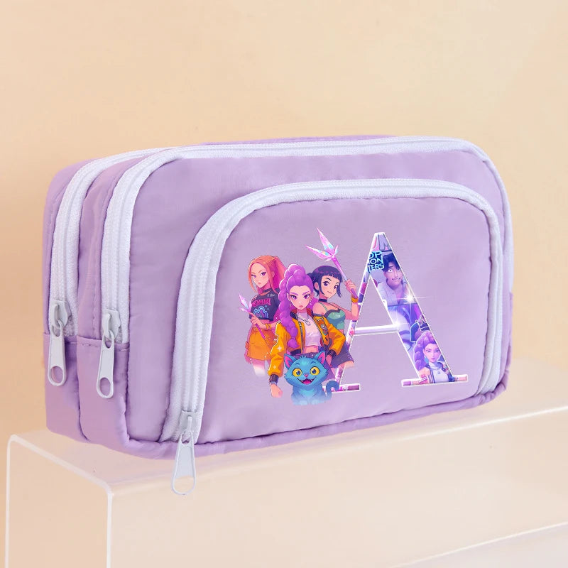 Trousse prémium K-Pop Demon Hunters 3 compartiments