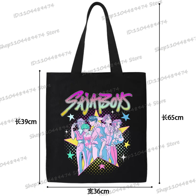 Sacs à main en toile K-Pop Demon Hunters (différents modèles disponibles)