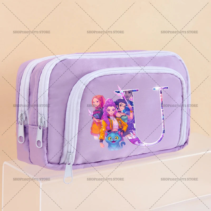 Trousse prémium K-Pop Demon Hunters 3 compartiments