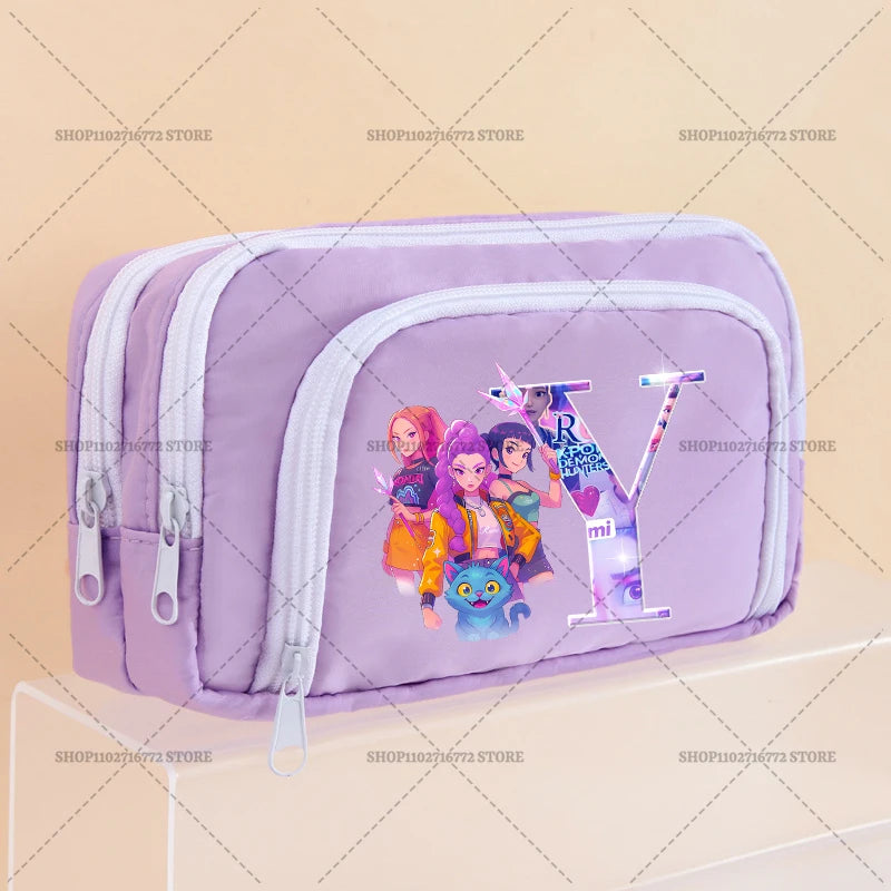 Trousse prémium K-Pop Demon Hunters 3 compartiments