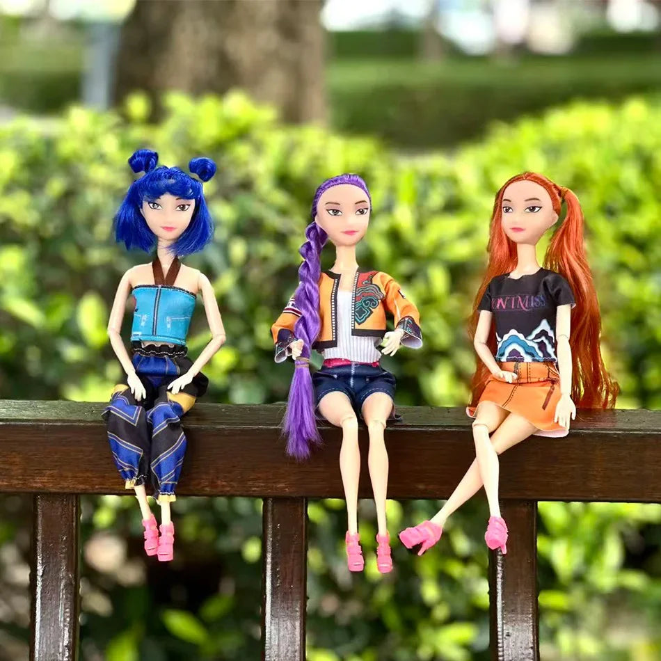 Figurine Poupée K-POP Demon Hunters (3 modèles)