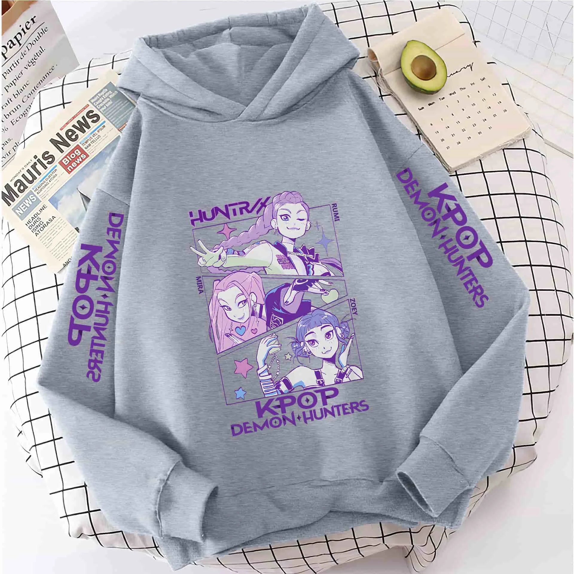 Sweat à capuche Ado K-pop Demon Hunters (différents modèles et couleurs disponibles)