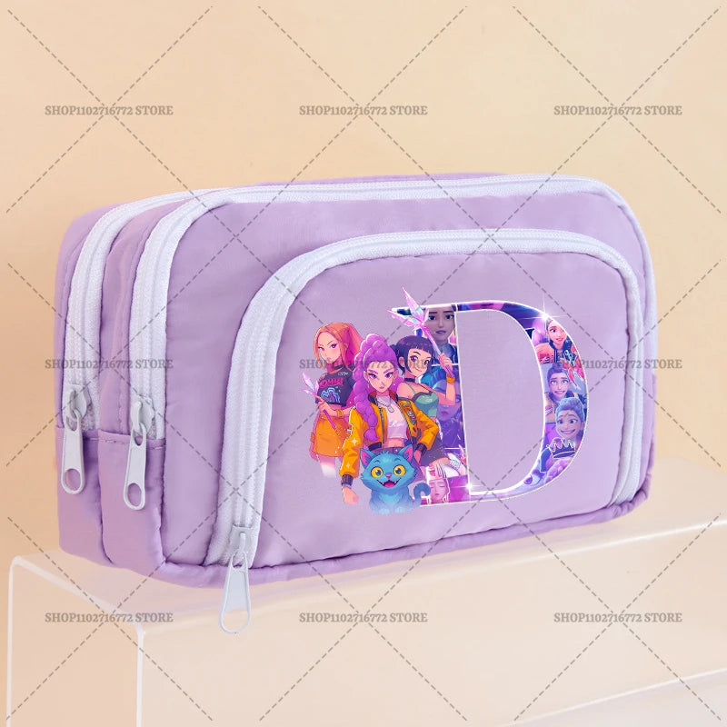 Trousse prémium K-Pop Demon Hunters 3 compartiments