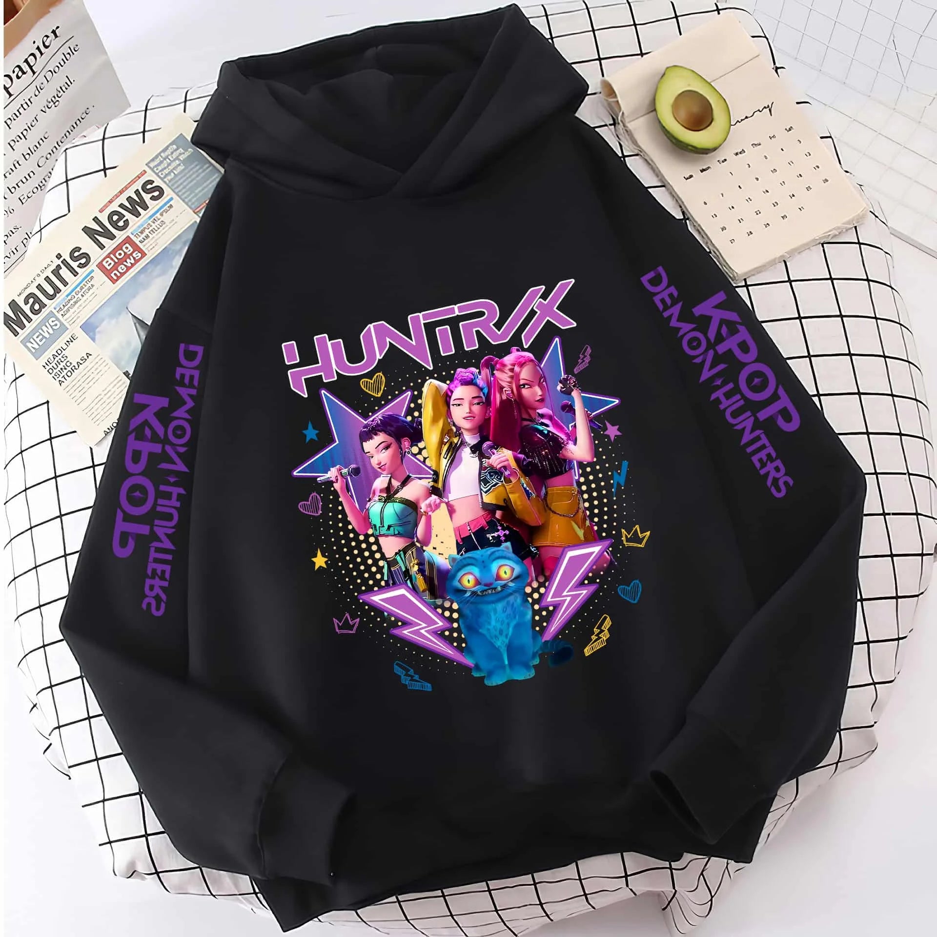 Sweat à capuche Ado K-pop Demon Hunters (différents modèles et couleurs disponibles)