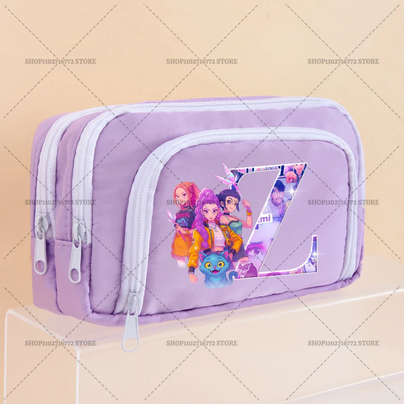 Trousse prémium K-Pop Demon Hunters 3 compartiments