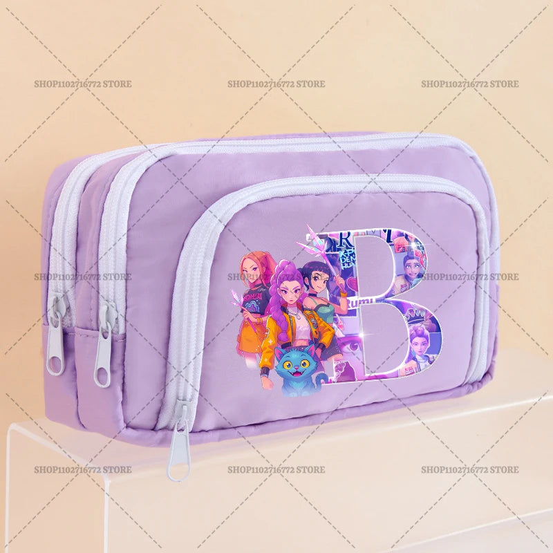 Trousse prémium K-Pop Demon Hunters 3 compartiments