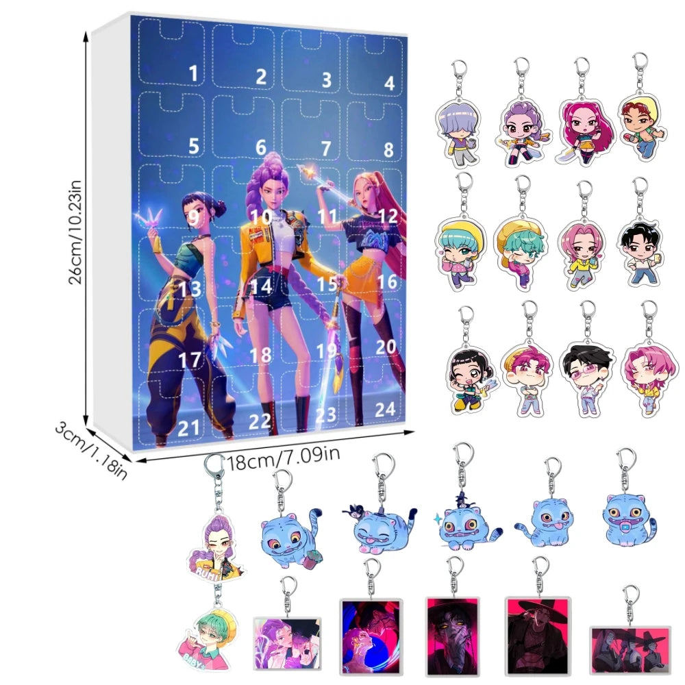 Calendrier de l'Avent K-Pop Demon Hunters