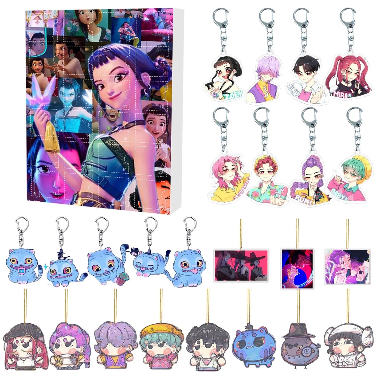 Calendrier de l'Avent K-Pop Demon Hunters