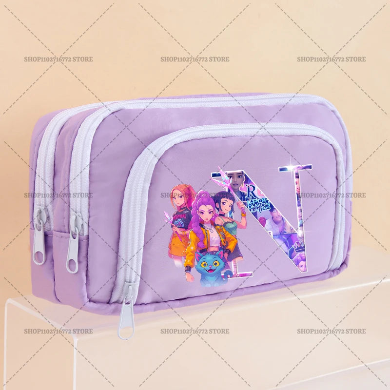 Trousse prémium K-Pop Demon Hunters 3 compartiments