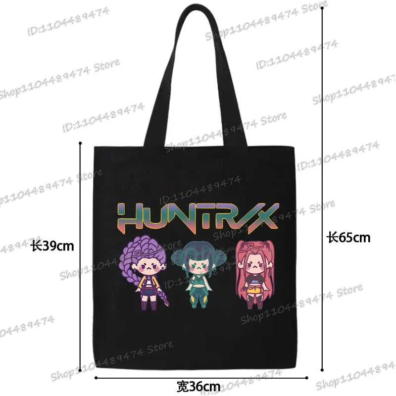 Sacs à main en toile K-Pop Demon Hunters (différents modèles disponibles)