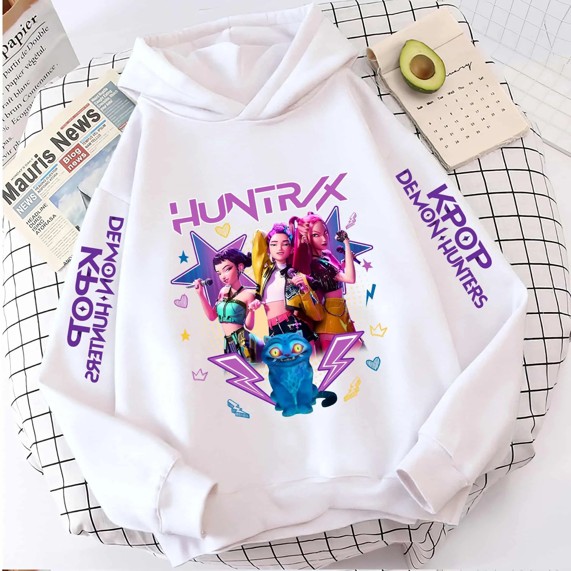 Sweat à capuche Ado K-pop Demon Hunters (différents modèles et couleurs disponibles)