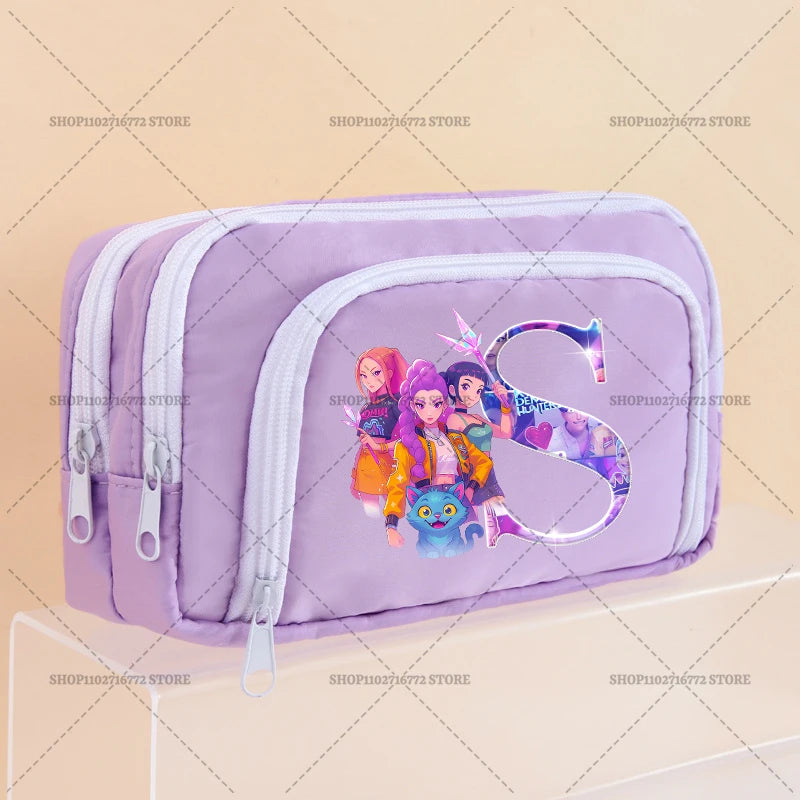 Trousse prémium K-Pop Demon Hunters 3 compartiments