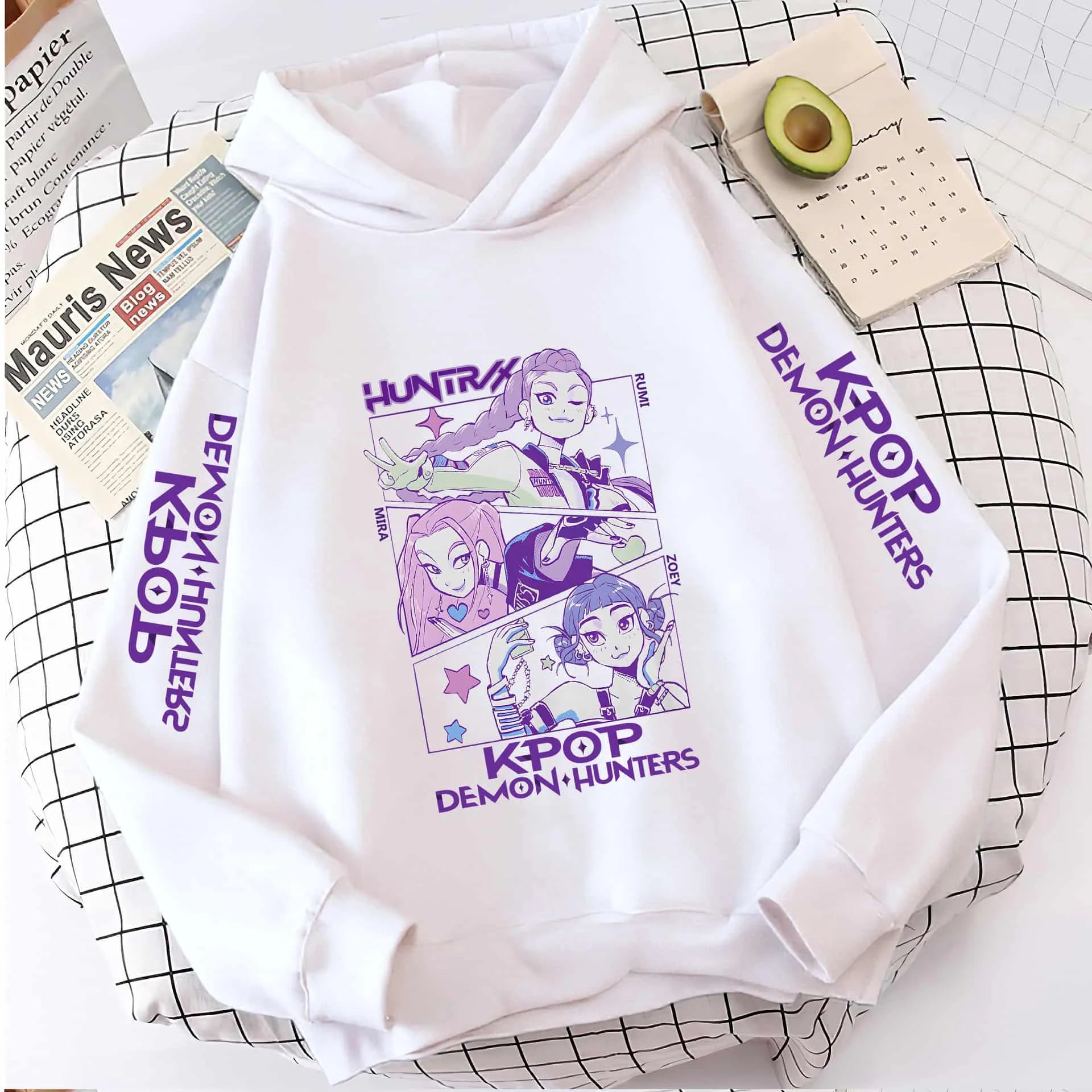 Sweat à capuche Ado K-pop Demon Hunters (différents modèles et couleurs disponibles)