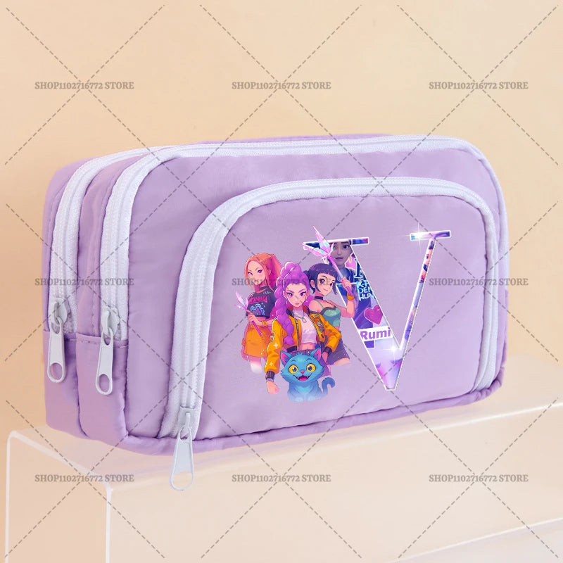 Trousse prémium K-Pop Demon Hunters 3 compartiments