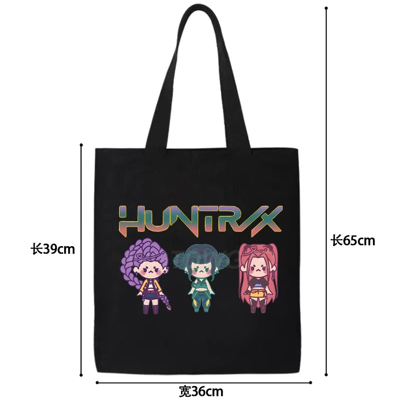 Sacs à main en toile K-Pop Demon Hunters (différents modèles disponibles)