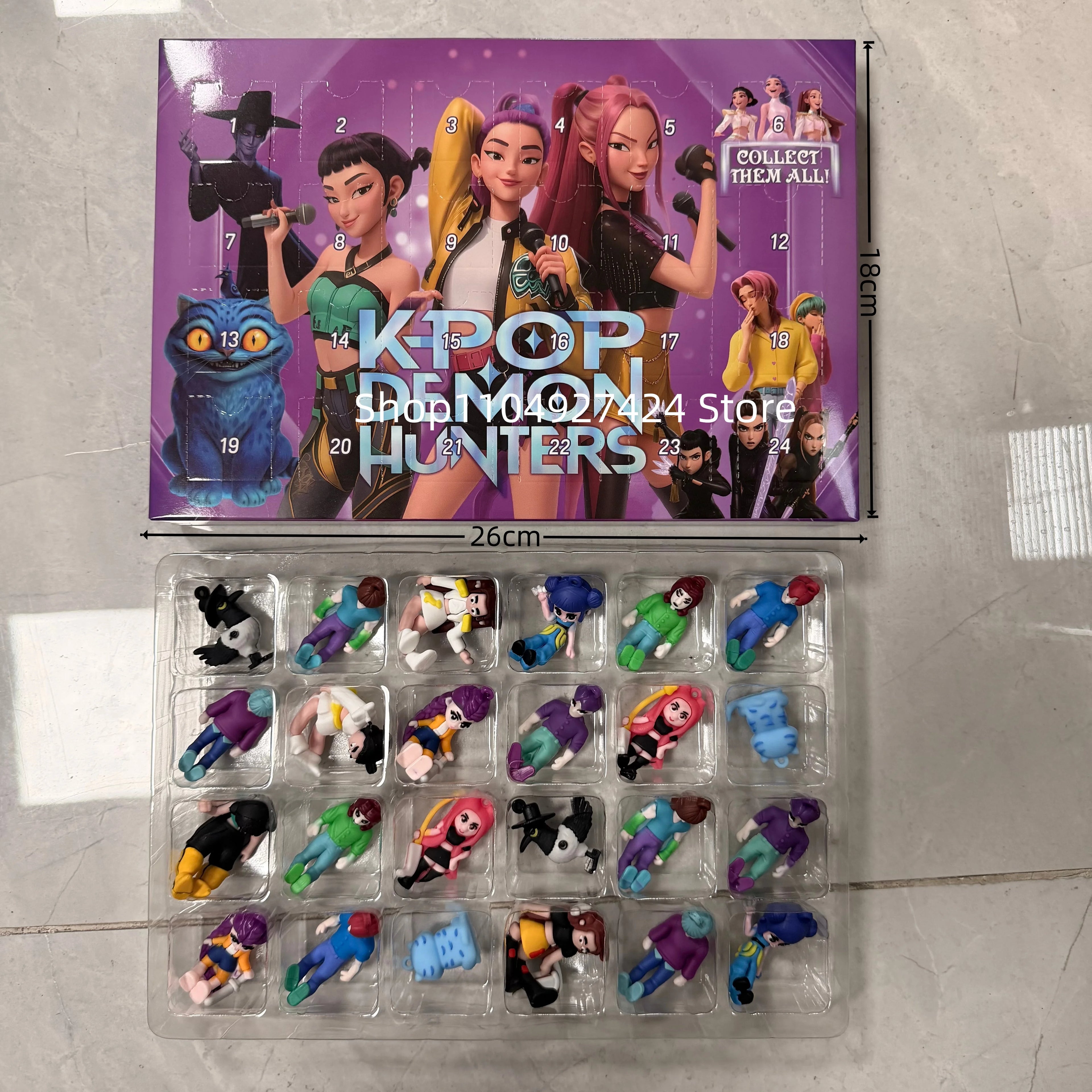 Calendrier de l'Avent K-Pop Demon Hunters