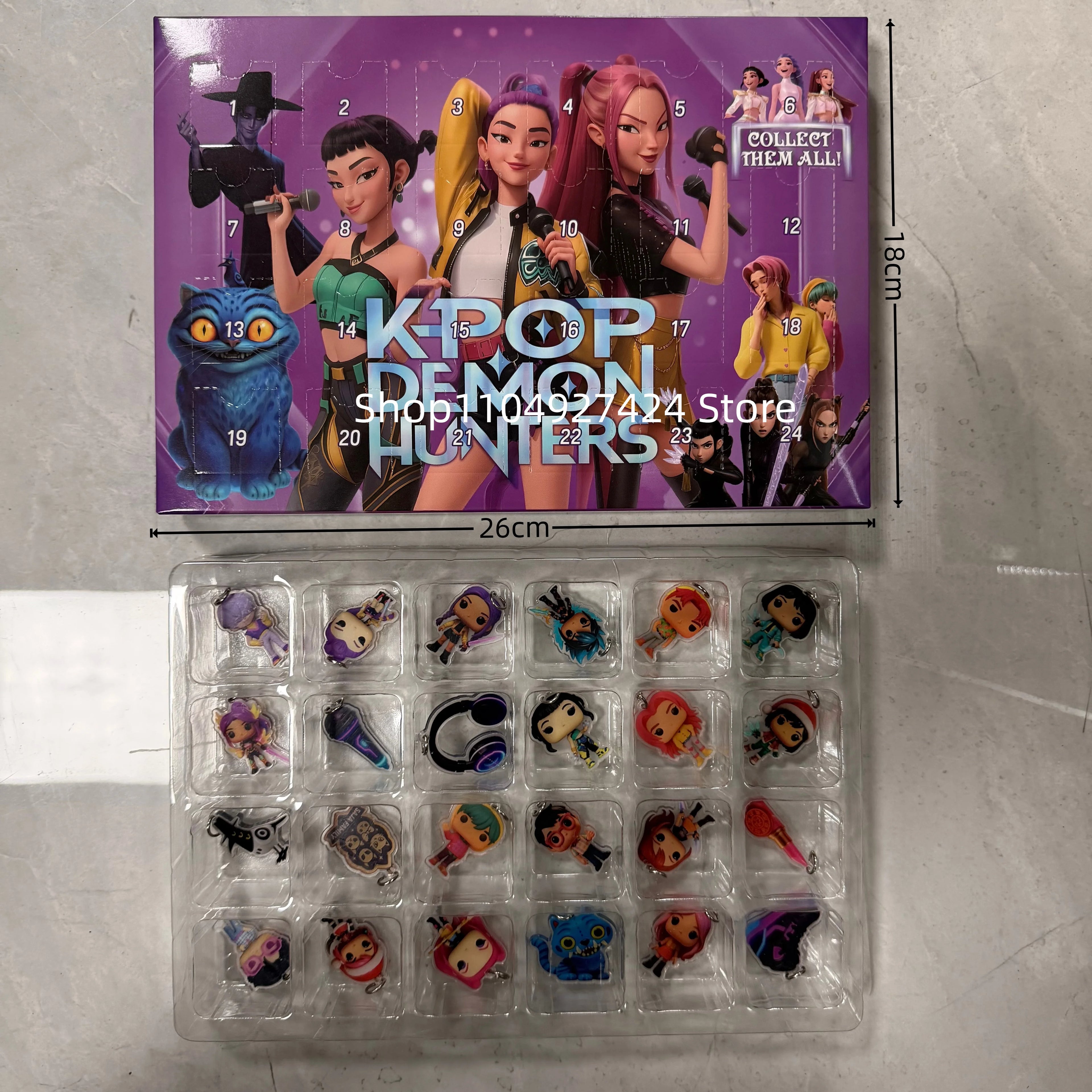 Calendrier de l'Avent K-Pop Demon Hunters