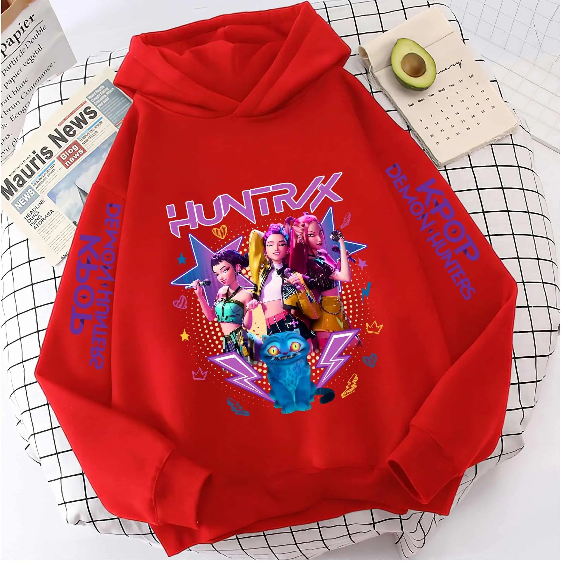 Sweat à capuche Ado K-pop Demon Hunters (différents modèles et couleurs disponibles)