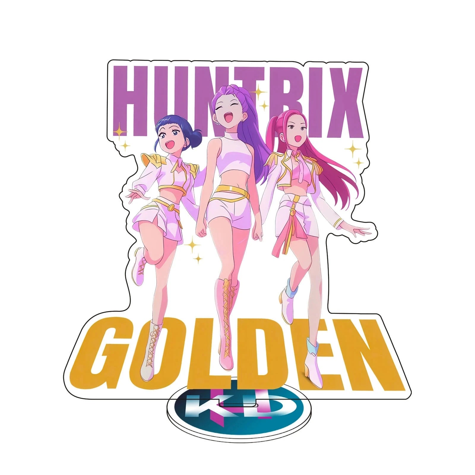 Figurine Acrylique – Style K-Pop Demon Hunters – 15 cm