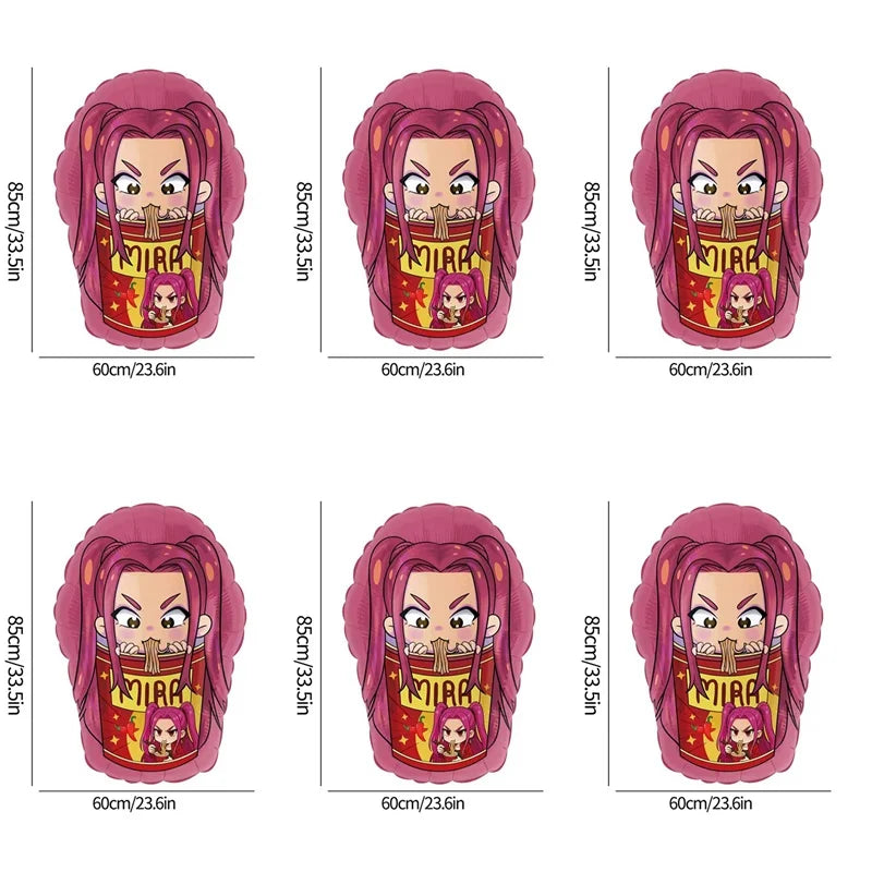 Packs Déco et Ballons d'Anniversaire K-Pop Demon Hunters