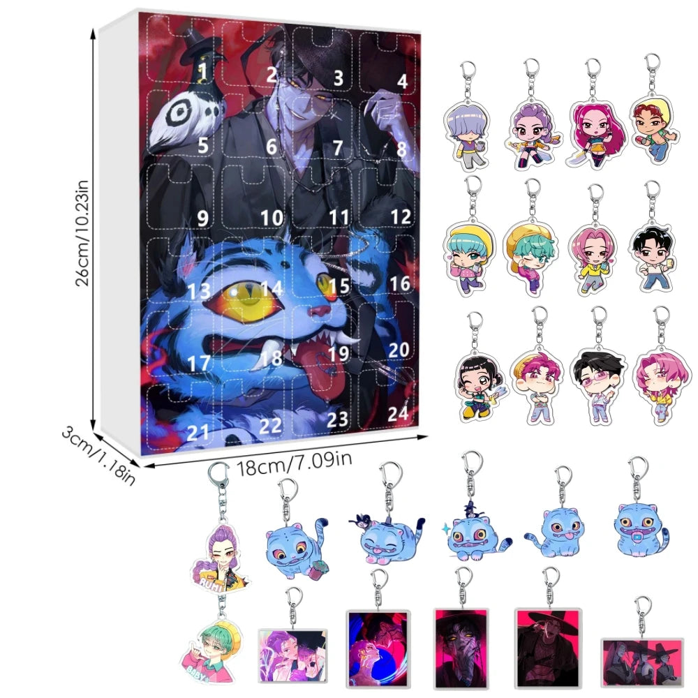 Calendrier de l'Avent K-Pop Demon Hunters