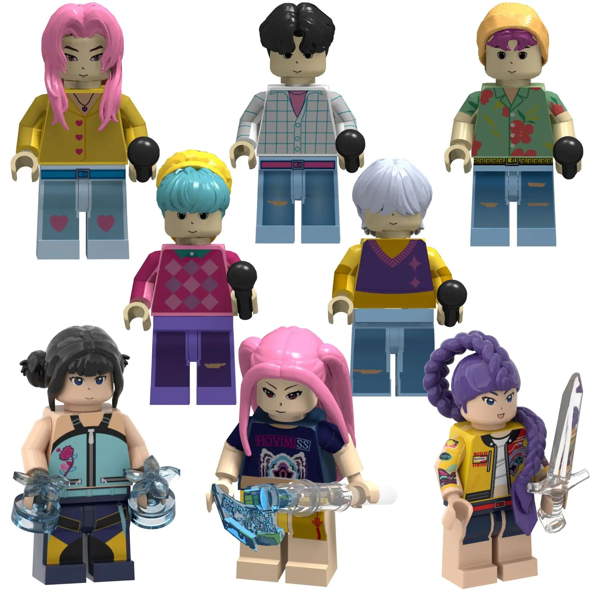 Figurines LEGO K-Pop Demon Hunters (de 1 à 8 pièces)