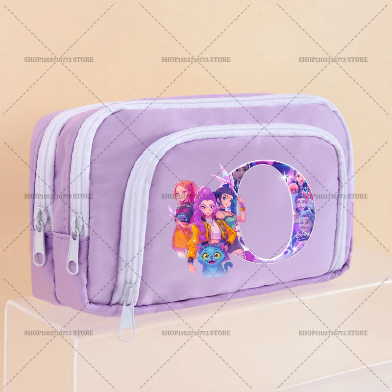 Trousse prémium K-Pop Demon Hunters 3 compartiments