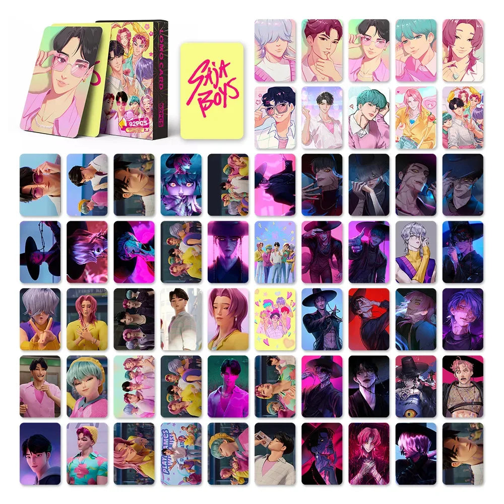 Cartes collection K-Pop Demon Hunters par 30/55/92 pièces