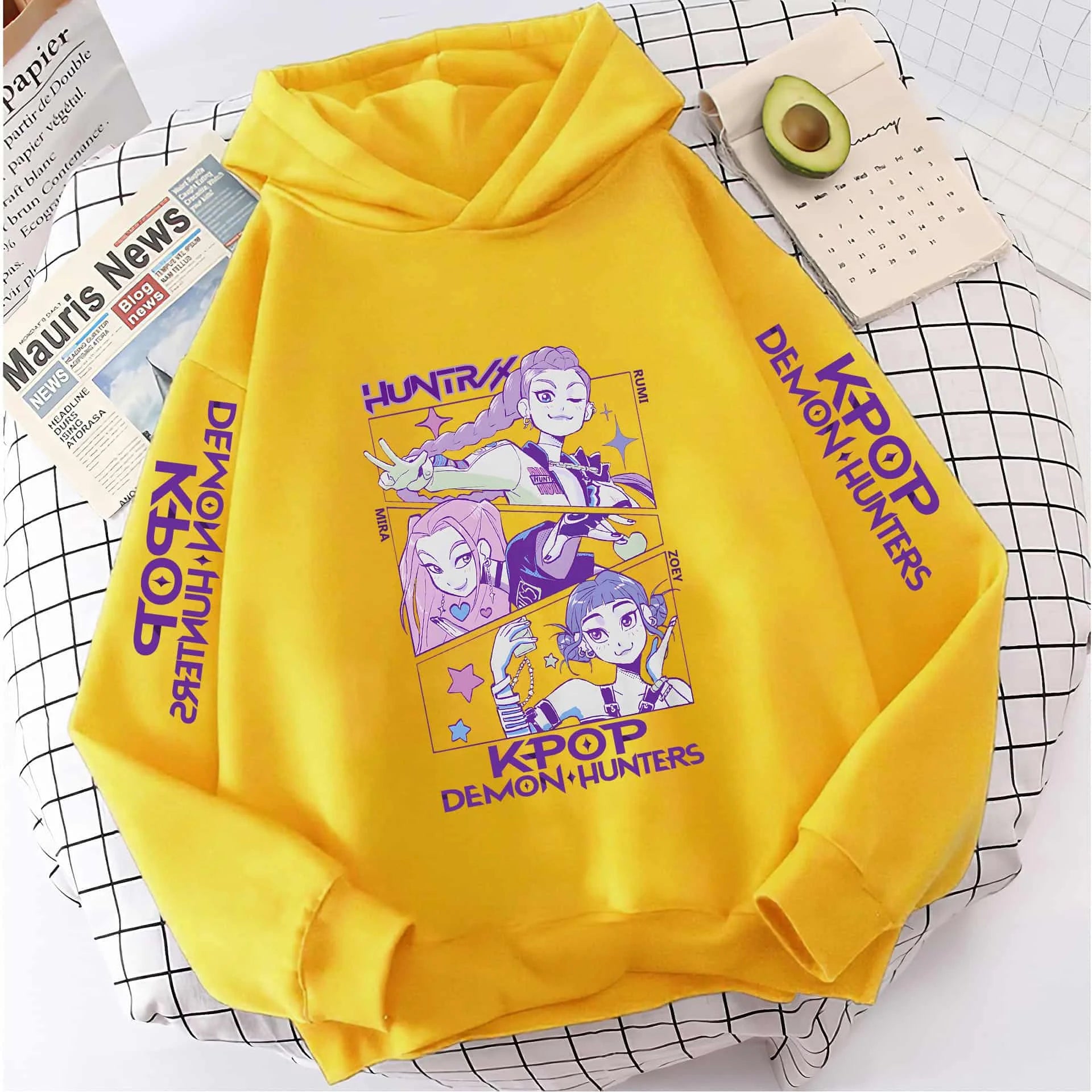 Sweat à capuche Ado K-pop Demon Hunters (différents modèles et couleurs disponibles)