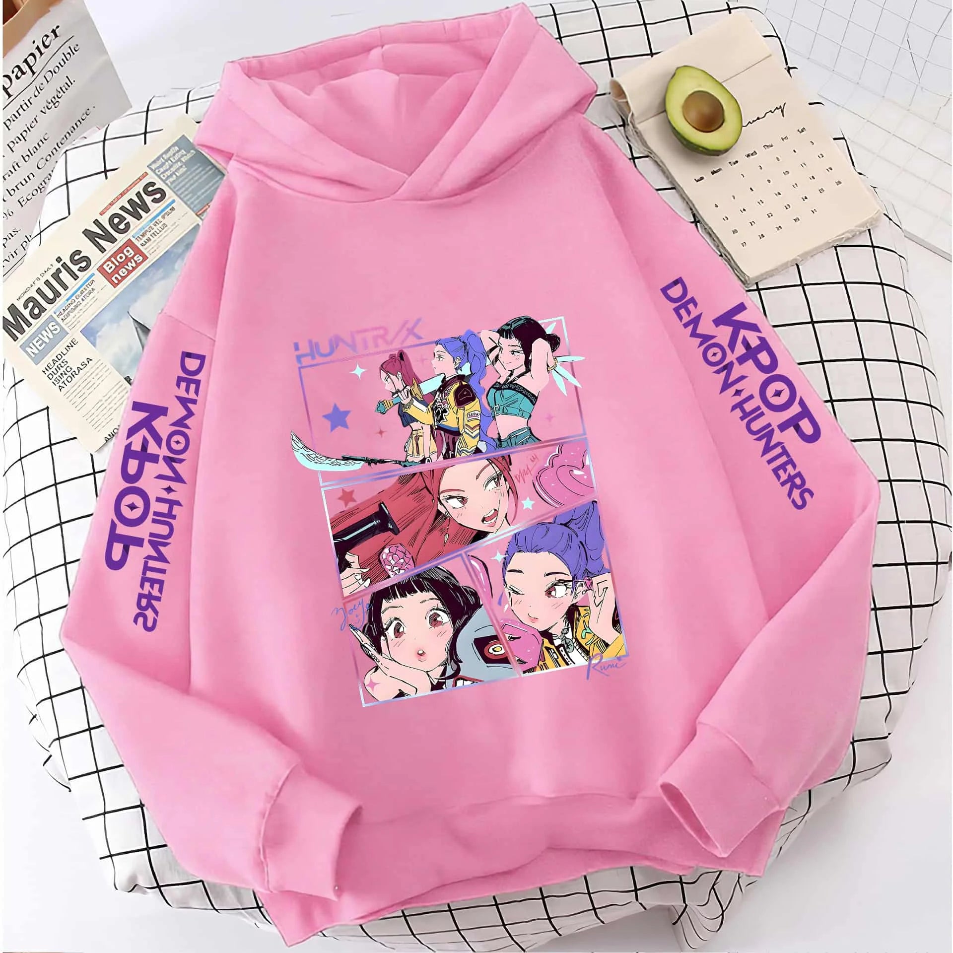 Sweat à capuche Ado K-pop Demon Hunters (différents modèles et couleurs disponibles)