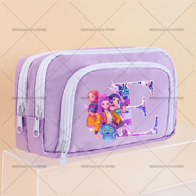 Trousse prémium K-Pop Demon Hunters 3 compartiments