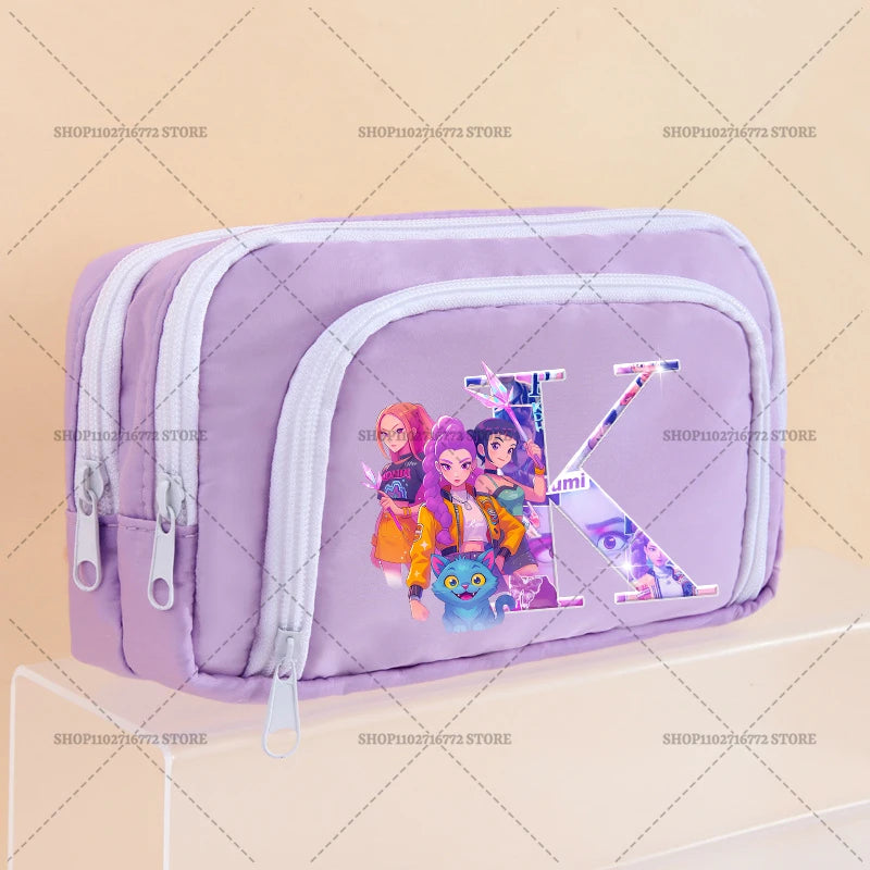 Trousse prémium K-Pop Demon Hunters 3 compartiments